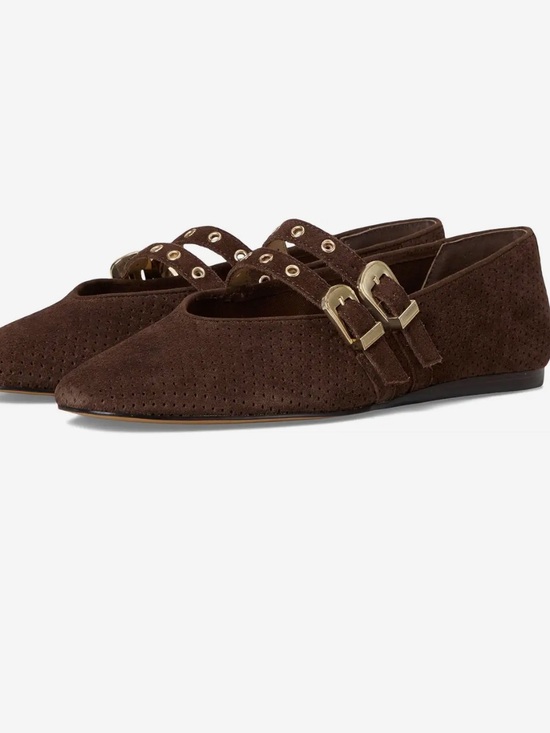 Dolce Vita Shoes - Dolce Vita Baylee Grommet Dark Brown Ballet Flats